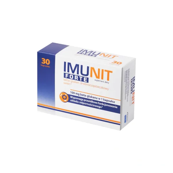 Solinea Imunit Forte 30 kapsułek beta-glukan selen zdjęcie 1