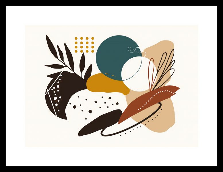 Plakat 29,7x21cm Kwiatowy Kalejdoskop zdjęcie 3