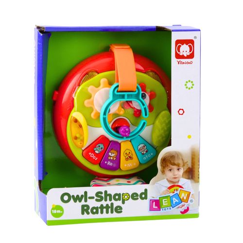 Interaktywna Sowa Zawieszka Ruchome Elementy Pianinko Szeleszczący Ogon na Arena.pl