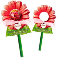 Prezent na Dzień Kobiet Dla Dziewczynek Podkładka Na Lizaka Kwiat