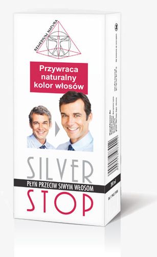 Płyn przywracający naturalny kolor włosów Przeciw siwieniu SILVER STOP 200m na Arena.pl