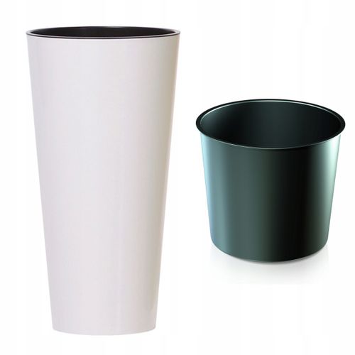 Donica okrągła DTUS300S + wkład i platforma jezdna na Arena.pl