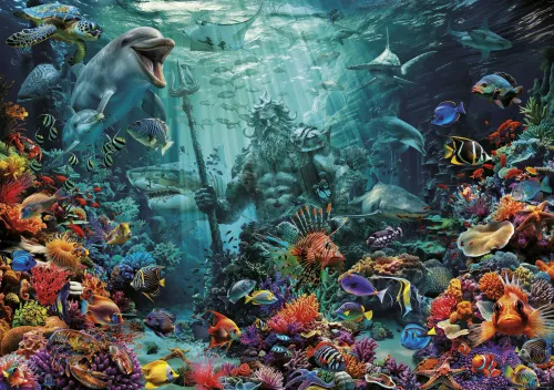 Puzzle Educa 1000 elementów Educa Puzzle 1000 el. Posejdon na Arena.pl