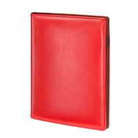 okładka kalendarz tygodniowy a-4 kolekcja 38b  czerwony kt-38b-16/cze/p