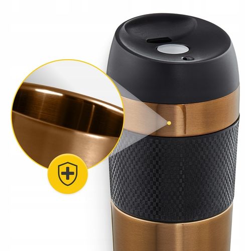 KUBEK TERMICZNY TERMOS GORĄCE NAPOJE DO 12H-24H KAWA HERBATA SZCZELNY 450ml na Arena.pl