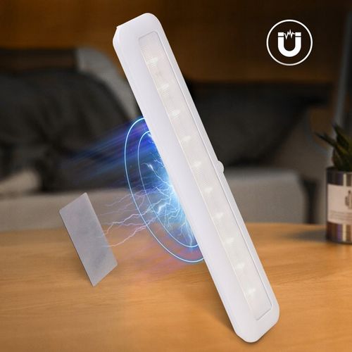 Lampka z Czujnikiem Ruchu Zmierzchu Lampa Podszafkowa Diody LED Magnes na Arena.pl