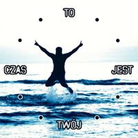 To jest twój czas – obraz w ramie 22×22 cm Wybierz ramkę - Ramka czarna anoda mat R1 - szeroka