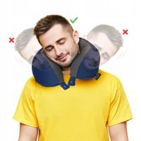 PODUSZKA PODRÓŻNA TURYSTYCZNA ROGAL ZAGŁÓWEK NA SZYJĘ PIANKA VISCO MEMORY