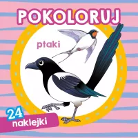 Pokoloruj. Ptaki