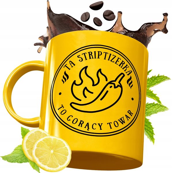 Złoty Kubek Premium Dla Striptizerki Prezent Z Nadrukiem Ze Zdjęciem zdjęcie 1