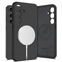 Etui Tech-Protect Liquid Silicone Magsafe do Samsung Galaxy S25+ Black