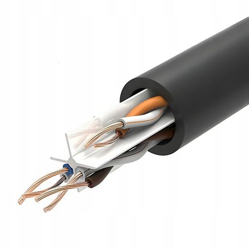 KABEL SIECIOWY UTP CAT6 LAN PRZEWÓD ETHERNET INTERNET SKRĘTKA RJ45 25m na Arena.pl