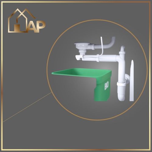 SYFON PRZYŚCIENNY do Zlewu Odpływ CHROM Jednokomorowy z Przelewem na Arena.pl