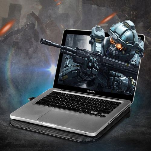 PODSTAWKA DUŻA PODKŁADKA CHŁODZĄCA POD LAPTOPA NOTEBOOK 12-15,4" CICHA 11dB na Arena.pl