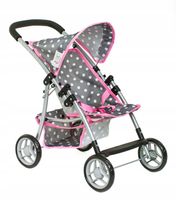 DORIS WÓZEK SPORTOWY SPACEROWY SPACERÓWKA + KOSZYK