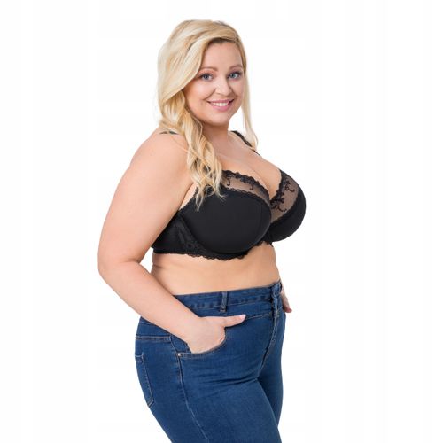 AVA biustonosz MAXI AV-1030 SEMI-SOFT czarny 75J na Arena.pl