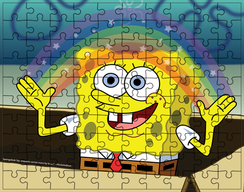 Puzzle Spongebob na Arena.pl