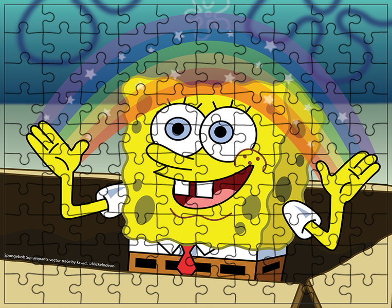 Puzzle Spongebob zdjęcie 1