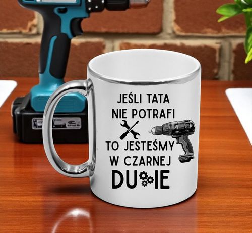 KUBEK Z NADRUKIEM ŚMIESZNY PREZENT DLA TATY TEŚCIA DZIEŃ OJCA URODZINY na Arena.pl