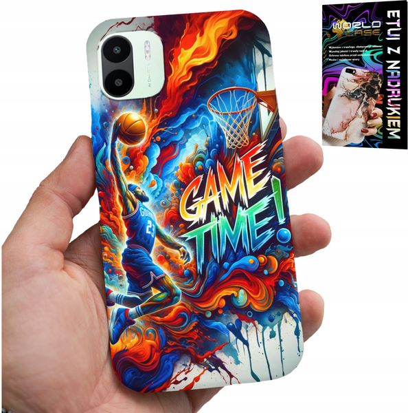 ETUI DO XIAOMI REDMI A2 - KOSZYKÓWKA NBA GAME TIME, CASE + FOLIA zdjęcie 1