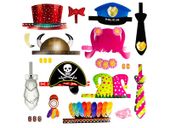 Czapeczki imprezowe, ogólny zestaw na imprezy (7 zestawień)