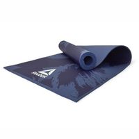 Mata treningowa RAYG-11030BR Reebok 173x61x0,4cm czarno-niebieska