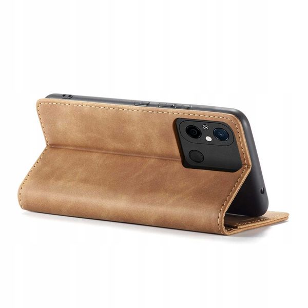 Spacecase Wallet Redmi 12C Light Brown zdjęcie 14
