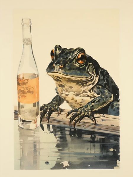 Plakat 75x100cm Refleksje Błotniaka zdjęcie 1