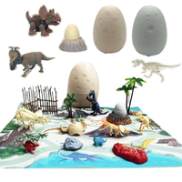 zestaw jajo dinozaura niespodzianka figurki mata zestaw z dinozaurami