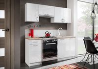 BRYGIDA zestaw szafek mebli kuchennych 180 cm POŁYSK