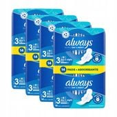 Zestaw 4x Always Ultra Day & Night podpaski rozmiar 3, 14 sztuk
