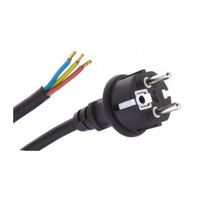 2 x 2 x PRZEWÓD OKRĄGŁY ELEKTRYCZNY PRZYŁĄCZENIOWY PAWBOL D.3508 H05RR-F 3x