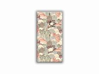 ZEGAR SZKLANY PROSTOKĄTNY - Kaktusy