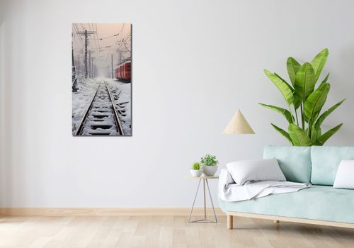 Obraz 50x100cm Podróż po Torach na Arena.pl