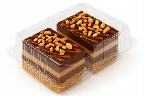 50x Pudełka cukiernicze 1,75 L pojemniki plastikowe na Ciasto Tort Sałatki na Arena.pl