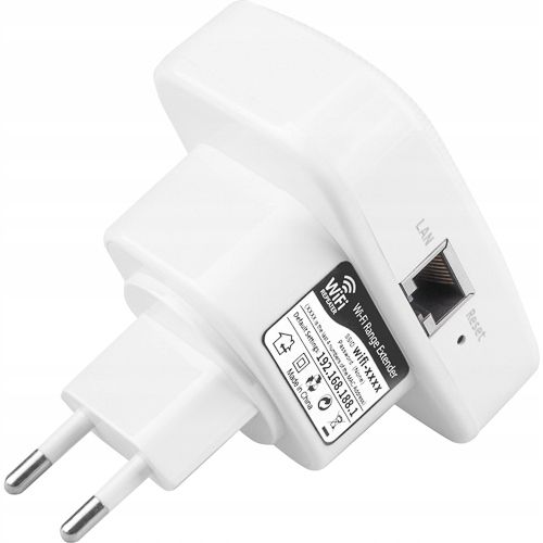 N300 WZMACNIACZ SYGNAŁU SIECI WiFi REPEATER EXTENDER SLIM liteOS 300Mbps na Arena.pl