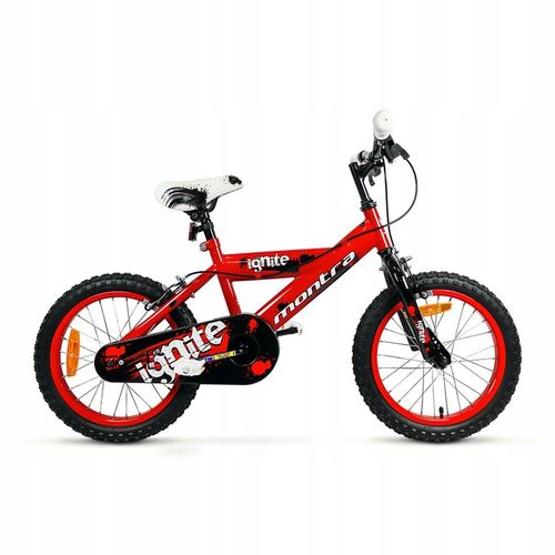 Rower dziecięcy SIrox Montra Ignite koło 16 " czerwony na Arena.pl