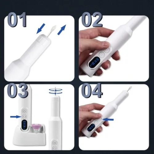 Mini Frezarka do Paznokci Manicure Zestaw 20000RPM na Arena.pl