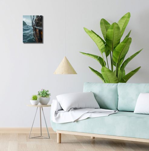 Obraz 20x30cm Statek na Falach na Arena.pl