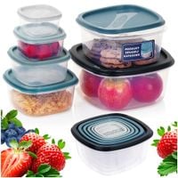 Pojemniki na żywność z pokrywką 6 szt.