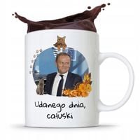 Kubek Donald Tusk Po Platforma Udanego Dnia Z Nadrukiem Ze Zdjęciem