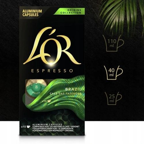 Kapsułki Jacobs L'OR kompa. z Nespresso(r)* 100szt zestaw 90+10 GRATIS! na Arena.pl