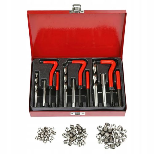 Gwintowniki Zestaw Naprawczy do Gwintów 88 Elementów Kraft&Dele na Arena.pl