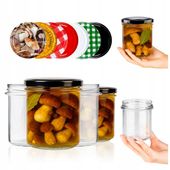 15x SŁOIKI 350ML Z ZAKRĘTKAMI NA DŻEM MIĘSO PASZTET SŁOIK NA GRZYBY