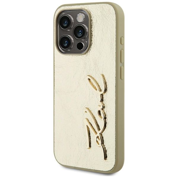Etui Karl Lagerfeld do iPhone 15 Pro Max, Złoty zdjęcie 2