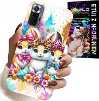 ETUI DO XIAOMI NOTE 10 PRO - KRÓLICZKI, ŚWIĄTECZNE, KRÓLIK, WIELKANOC