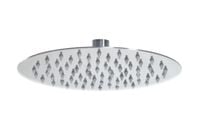 DESZCZOWNICA OKRĄGŁA 20cm CORCIANO CHROM D-20 GUMOWE DYSZE