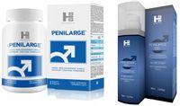 PENILARGE Zestaw Tabletki 60Szt + Żel Większy Penis Erekcja Libido