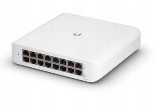 Switch Ubiquiti USW-Lite-16-PoE 16x 1Gbps RJ45 na Arena.pl