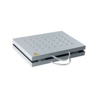 Podgrzewacz na świeczki srebrny